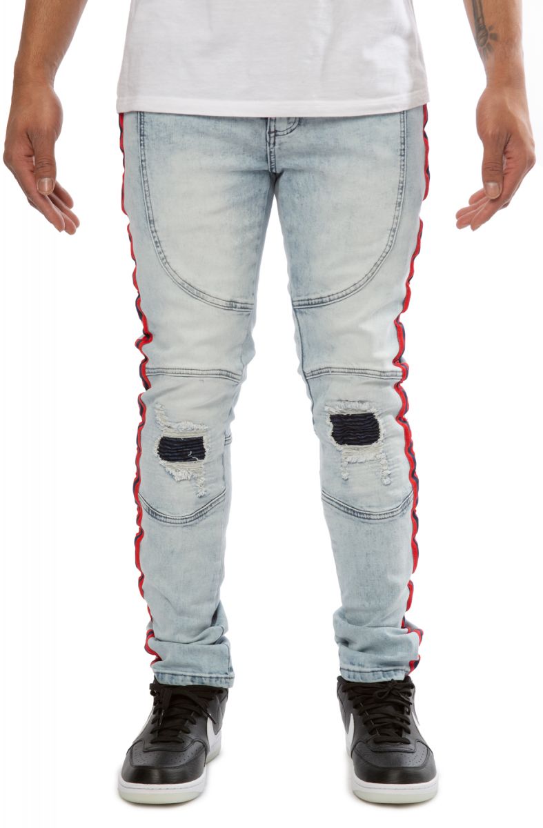HIGH CALIBER Franklin V2 Jeans C12748-MBLUE - Karmaloop