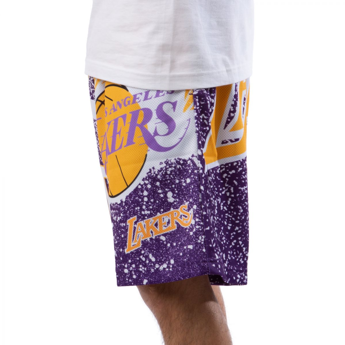 Mitchell & Ness - NBA Jumbotron 3.0 Shorts Los Angeles Lakers - Pur