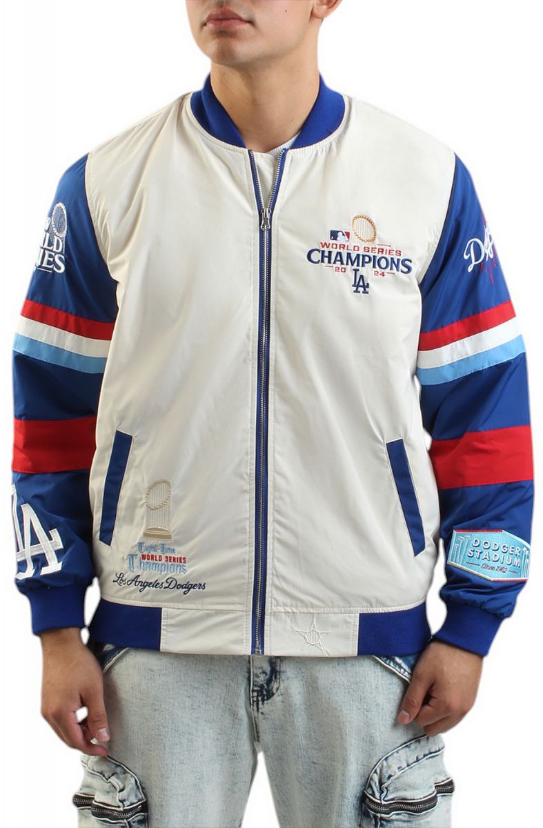 JH DESIGN MLB Los Angeles Dodgers World Series Champs Jacket