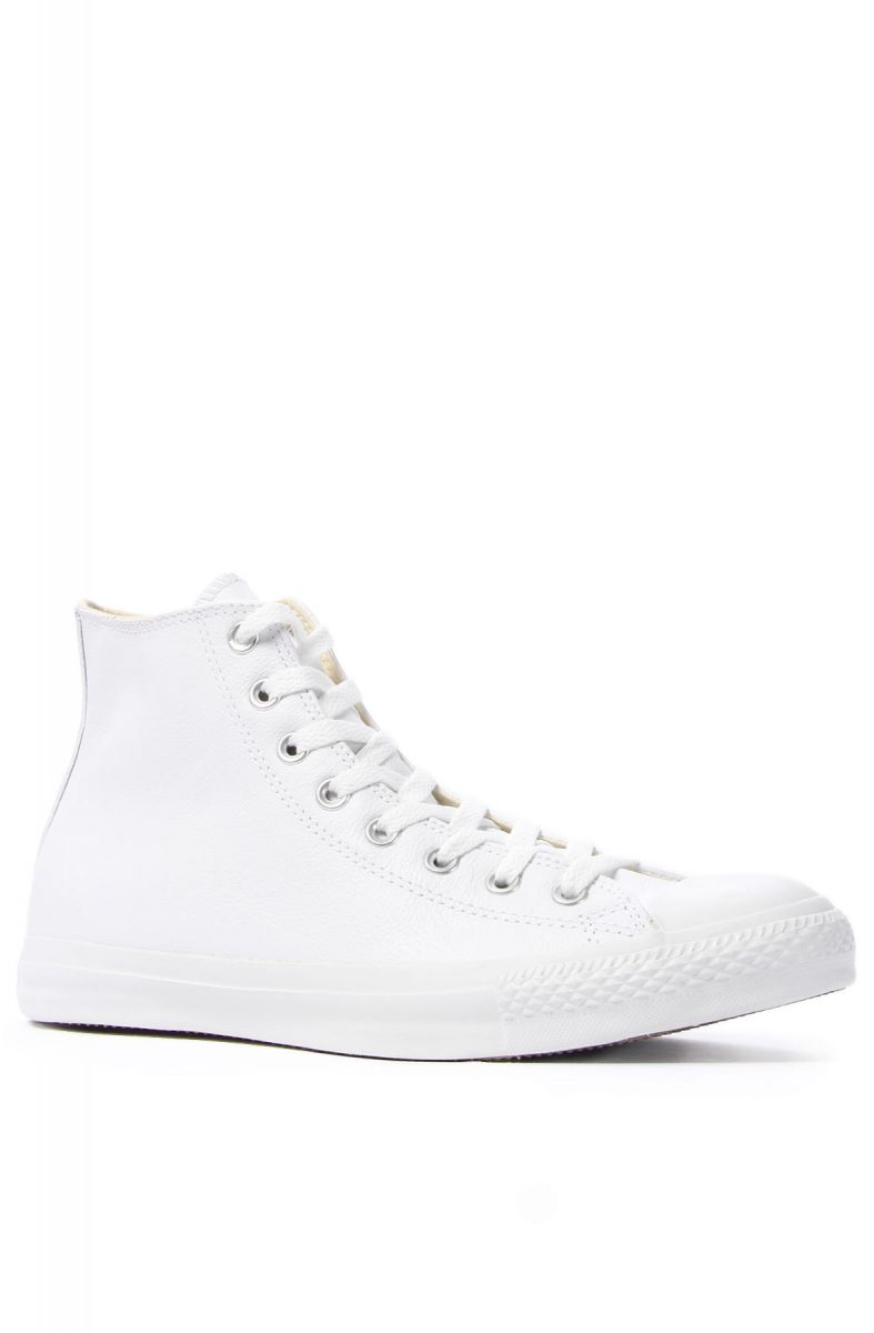 all star mono leather white