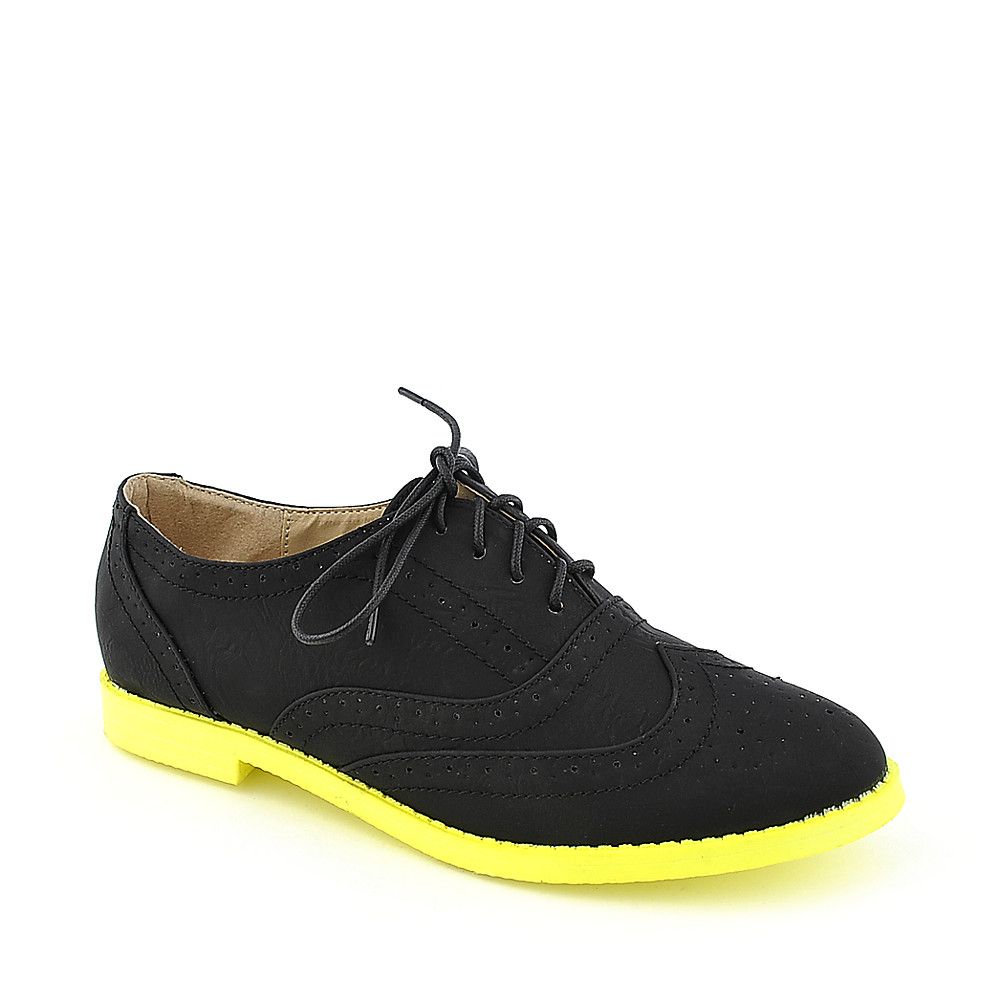 black and yellow dress shoes BEA BLACK SUEDE – Thierry Rabotin USA main image 0