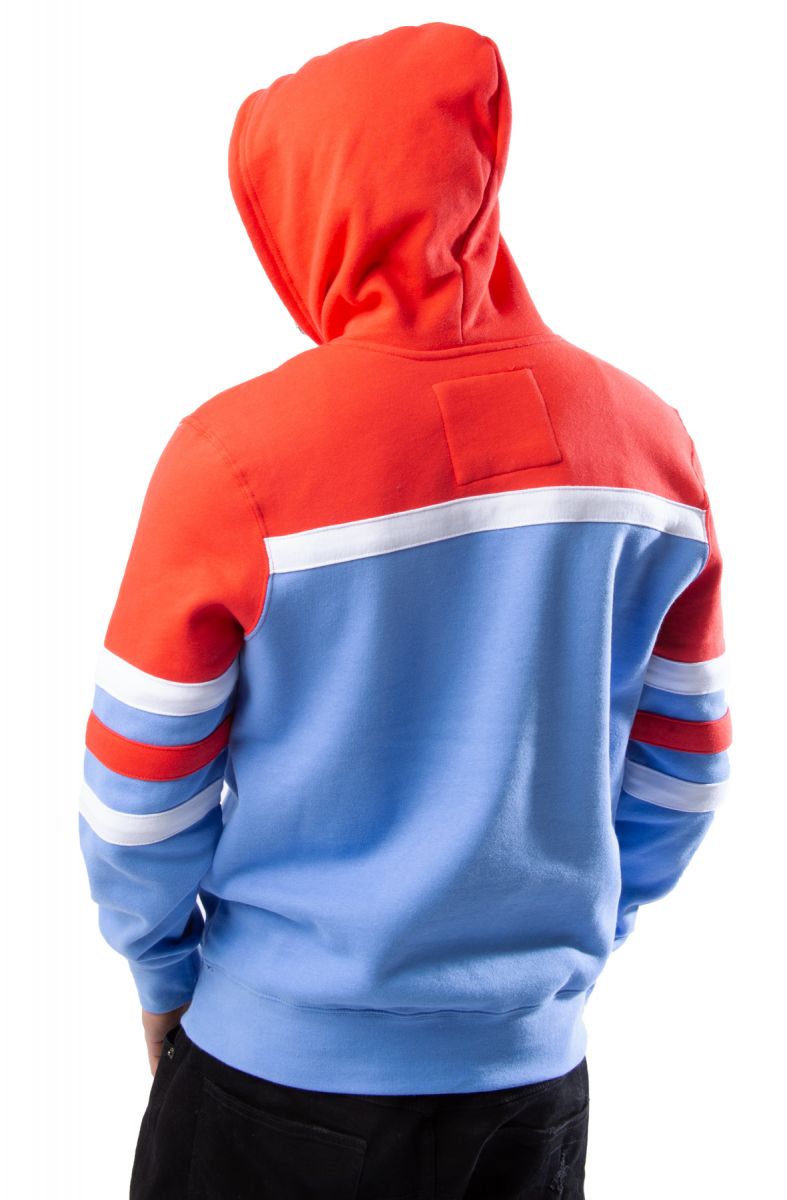 MITCHELL & NESS Houston Oilers Head Coach Striped Hoodie
