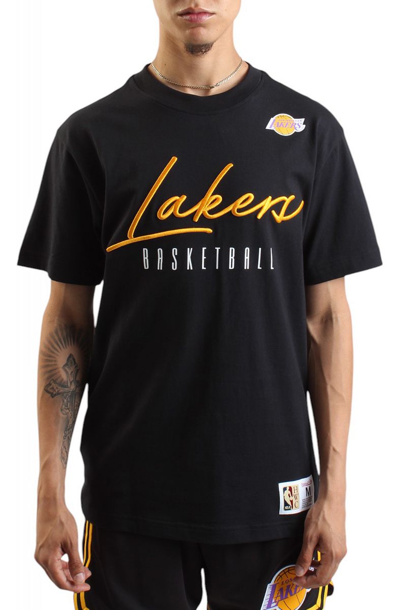 MITCHELL & NESS NBA Lakers Training Day Vintage T-Shirt FC9288