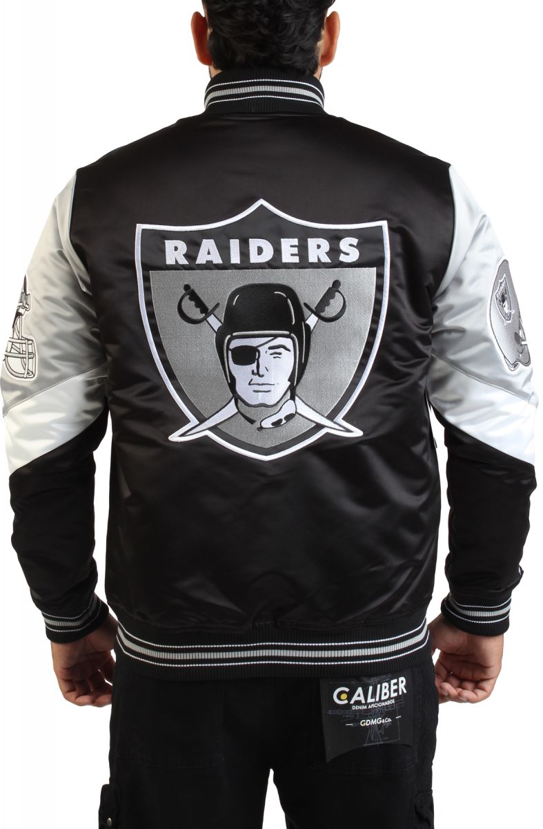 MITCHELL & NESS NFL Las Vegas Raiders Throw It Back Jacket JK11198
