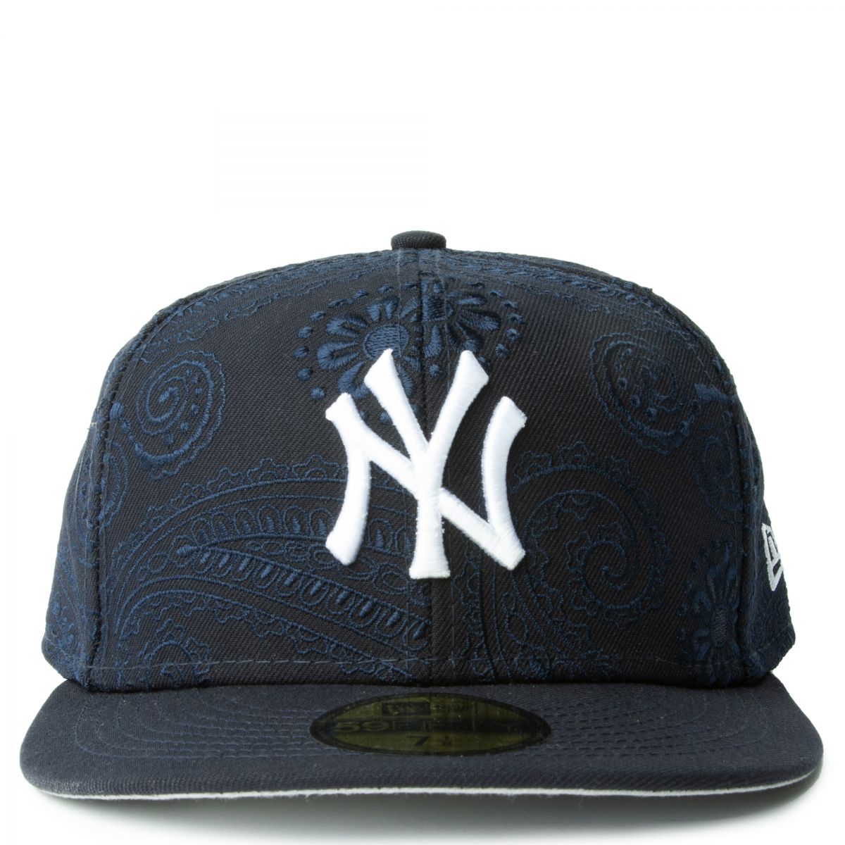 NEW ERA CAPS New York Yankees MLB Swirl Blue 59FIFTY Fitted Hat ...