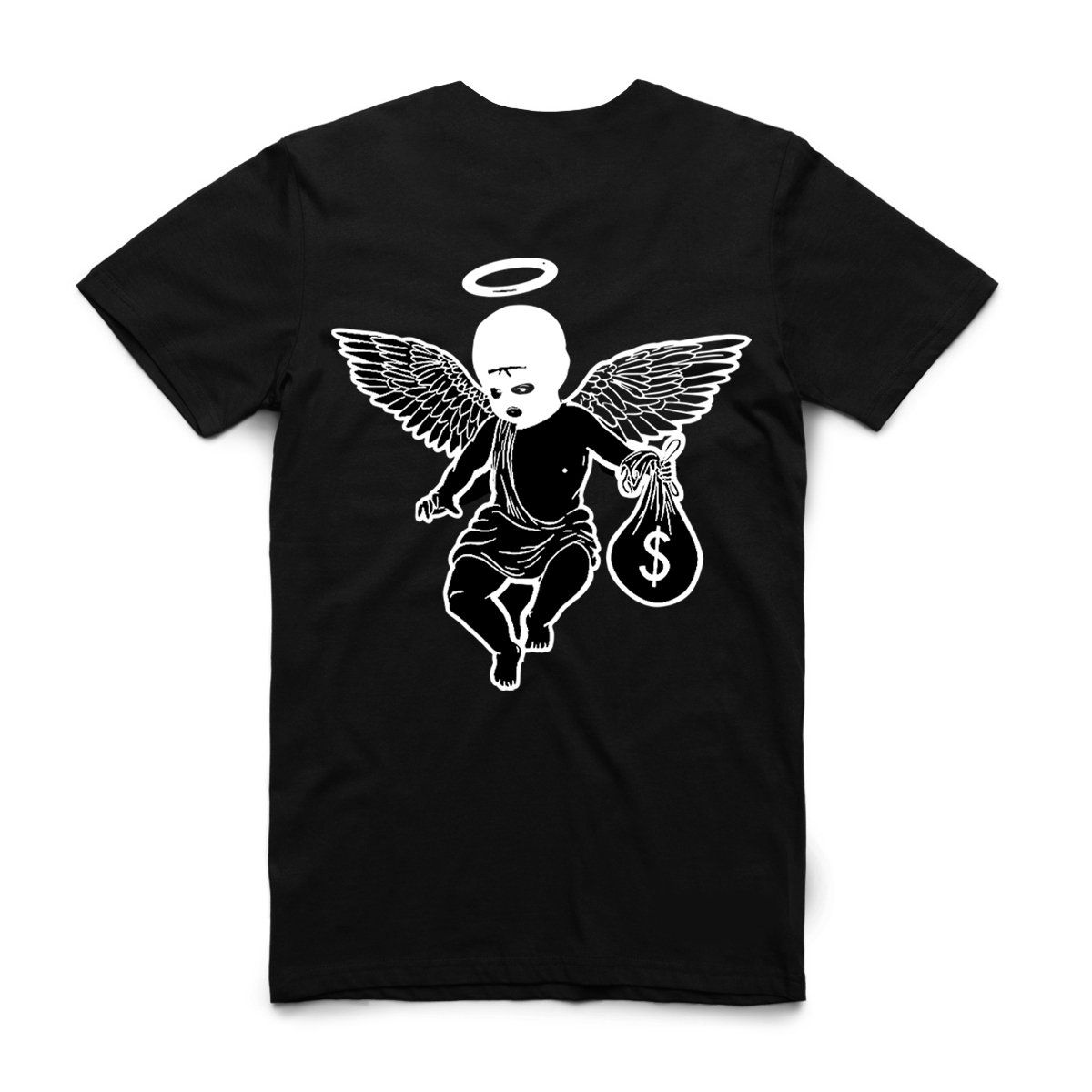 HASTA MUERTE Money Motivated Angel Tee HM-MONEYMOTIVATEDANGEL-TEE