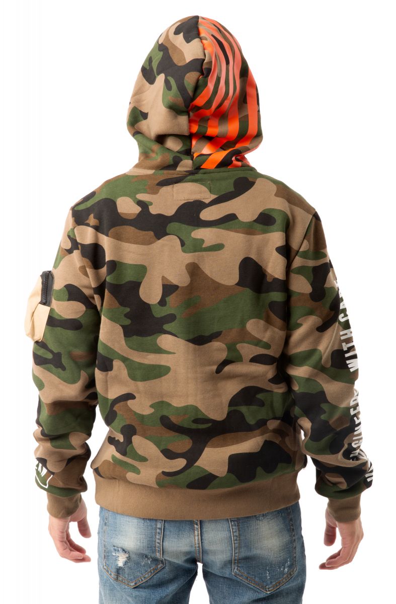 SMOKE RISE Wool Camel Hoodie FO21559-WCAM - Karmaloop