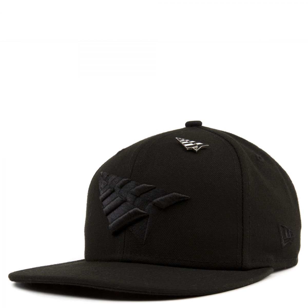 PAPER PLANES Crown Snapback in Black 100627-BLK - Karmaloop