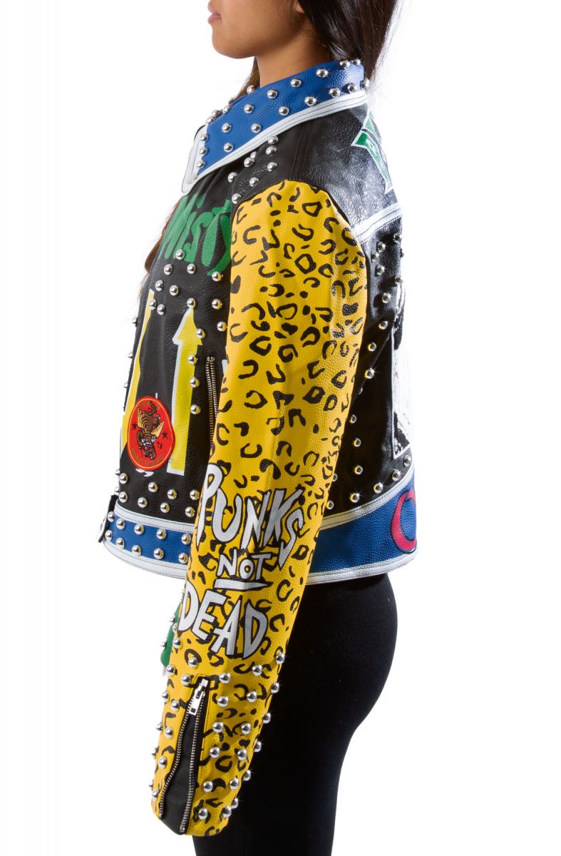 ☆韓国の人気☆【Bad Blue】☆BadBear Vegan Leather Jacke.t☆ ☆韓国の人気☆【Bad Blue】☆BadBear Vegan Leather Jacke.t