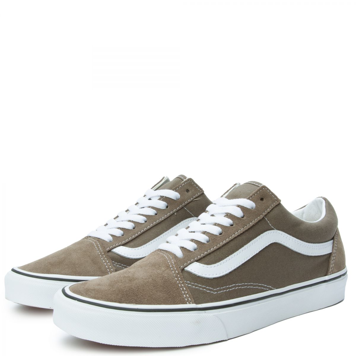 Vans old skool on sale desert taupe true white