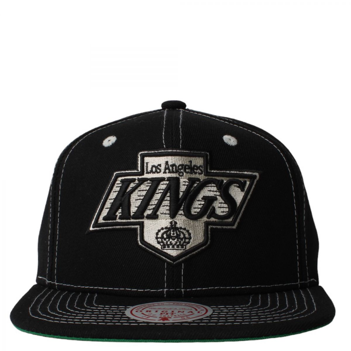 Casquette Mitchell & Ness Los Angeles KINGS - Snapback, 100% Laine, Neuf Avec étiquettes