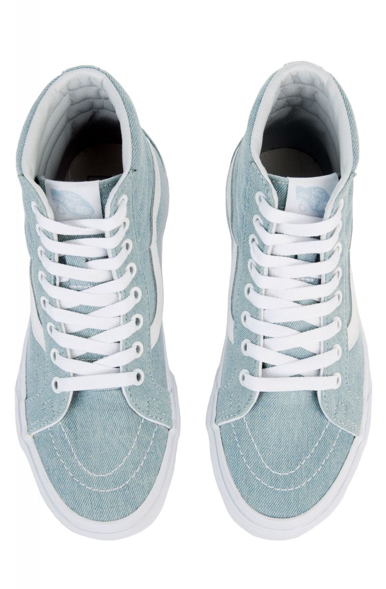 VANS The SK8HI Reissue in Denim Baby Blue VN0A2XSBQ8P Karmaloop