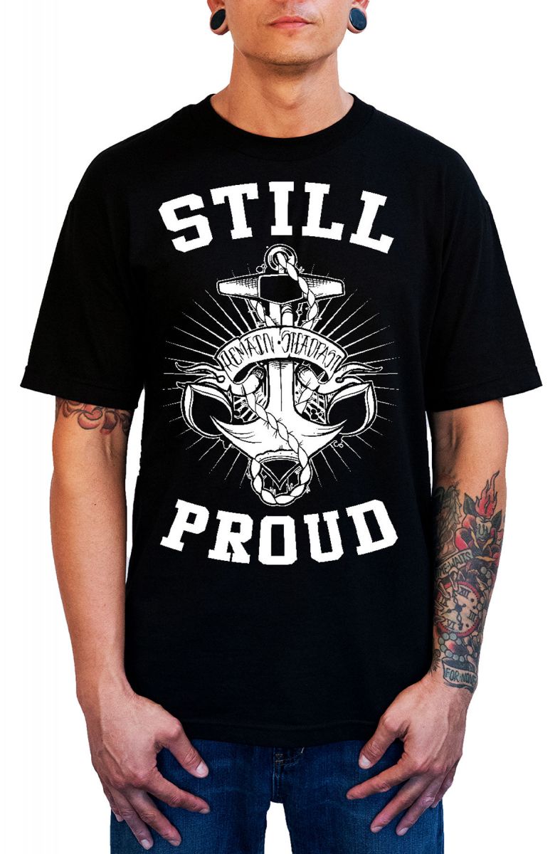 STILL PROUD Remain Steadfast Black T-Shirt 0000SP-24 - Karmaloop