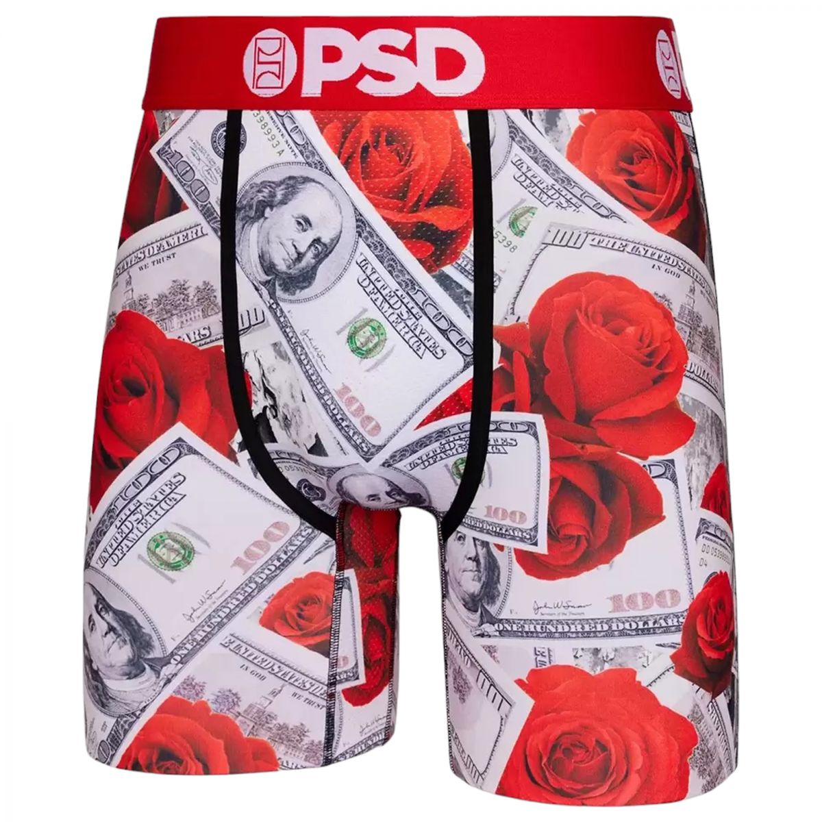 PSD UNDERWEAR 100 Roses Boxer Briefs 423180006 - Karmaloop