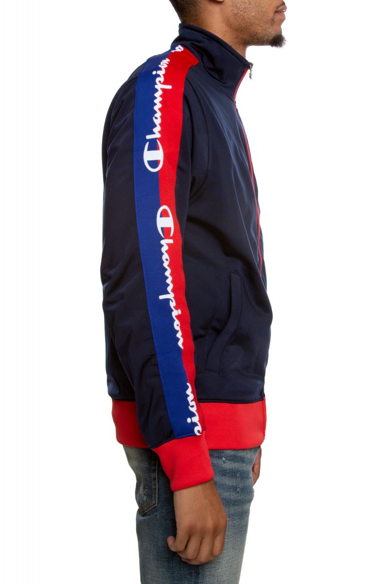 Champion tricot cheap taping track jacket