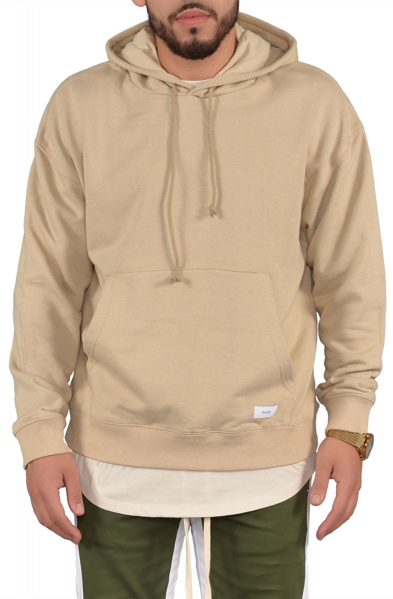 sand colour hoodie