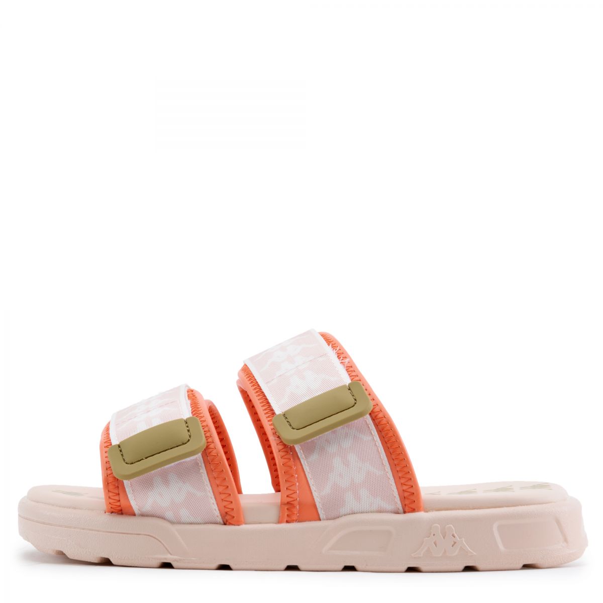 kappa white & gold 222 banda aster 2 sandals