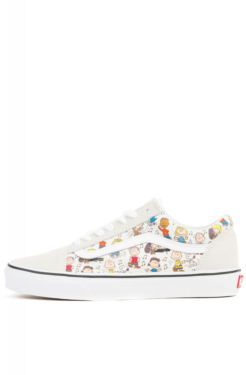 VANS The Women's x Peanuts Old in Multi and True VN0A38G1QVW-WHT - Karmaloop