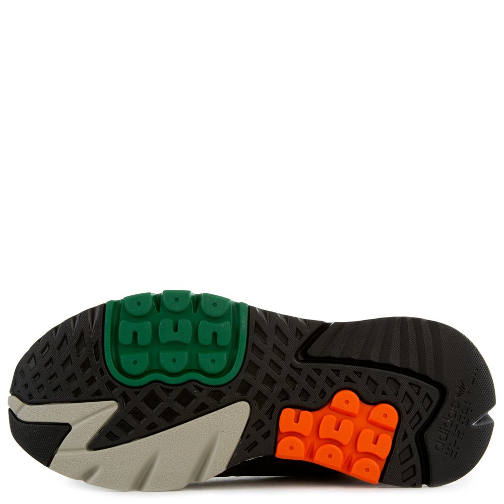 nite jogger black orange