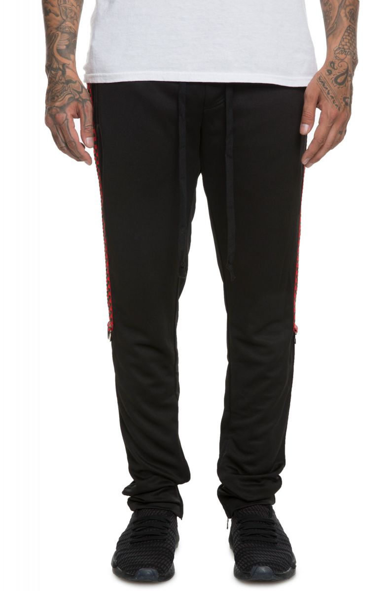 LIFTED ANCHORS The Geechi Weave Track Pants in Black LACH2-47BLK ...