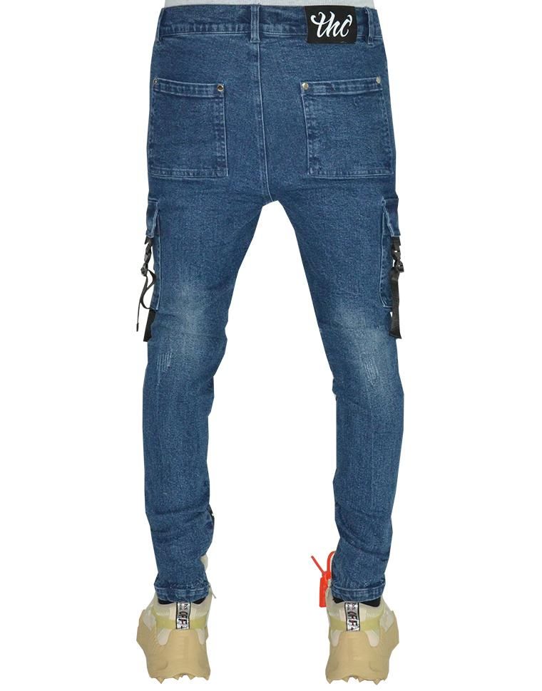 THE HIDEOUT CLOTHING Blessed Denim Jeans HDTCLTHNG-C5C8A4 - Karmaloop