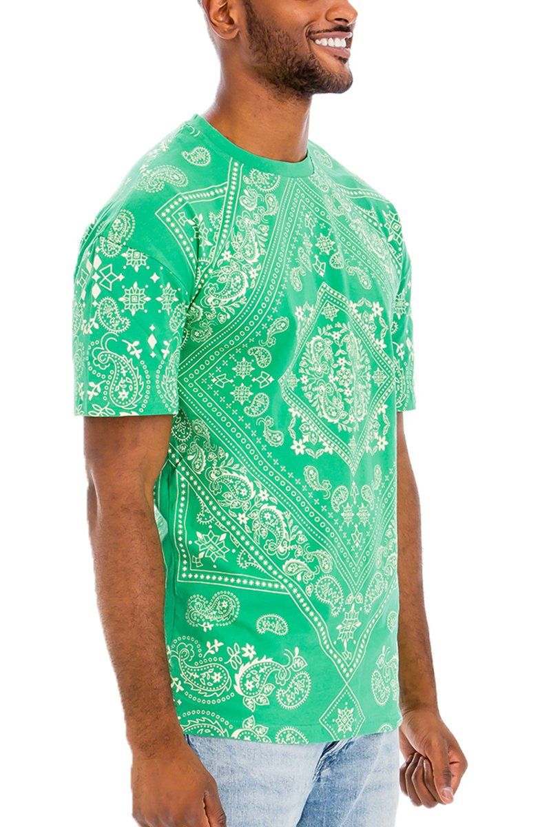 WEIV Players Print Tshirt WT3701-GREEN - Karmaloop