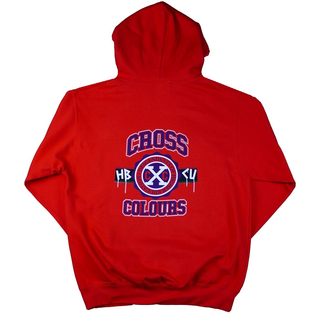 CROSS COLOURS X HBCU Hoodie - Orange H80223CXH-ORG - Karmaloop