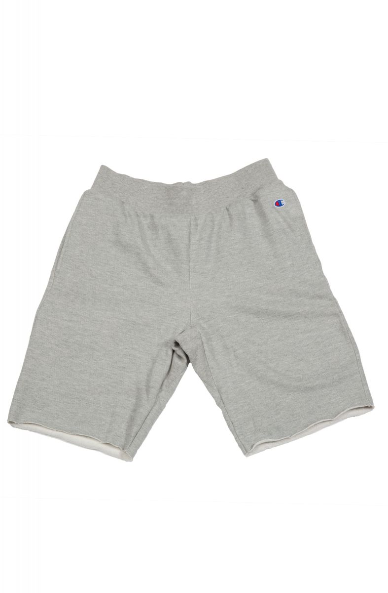 champion cut off sweat shorts