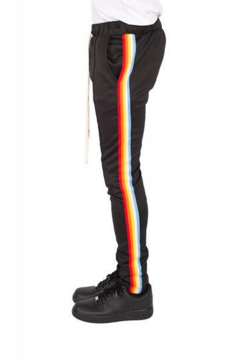 rainbow track pants