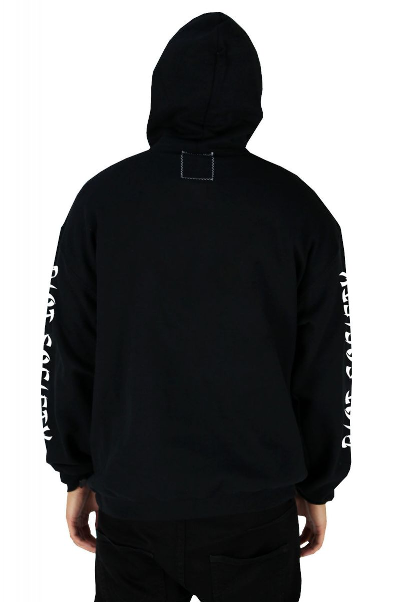 Riot Society Kanji Love Embroidered Hoodie