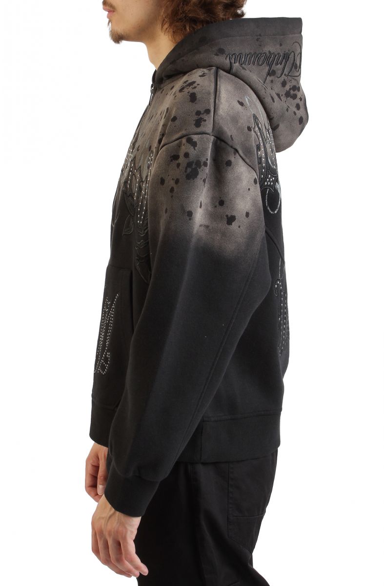 SMOKE RISE Legacy Zip-Up Hoodie FO25663SK-BLK - Karmaloop