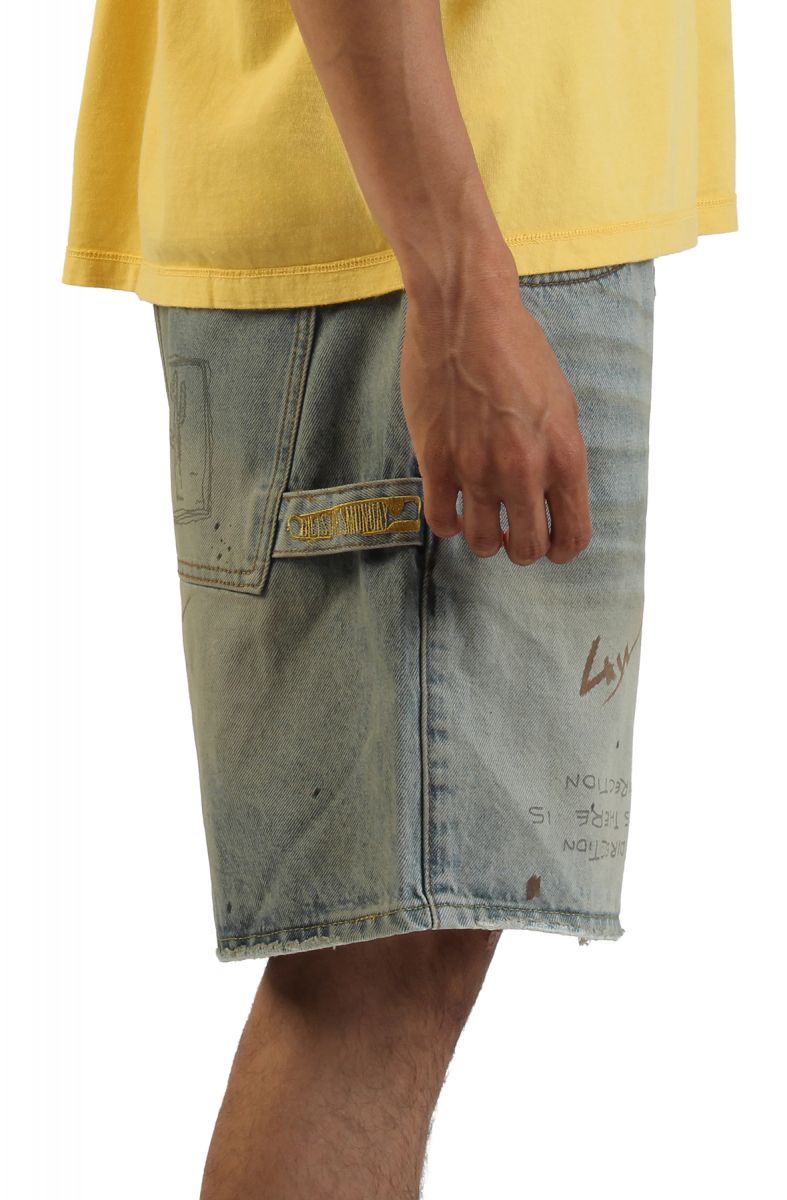DIET STARTS MONDAY Scribble Denim Short DSM-SUM25-065 - Karmaloop