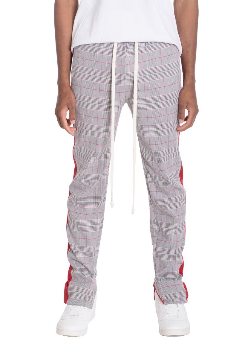 trouser style track pants