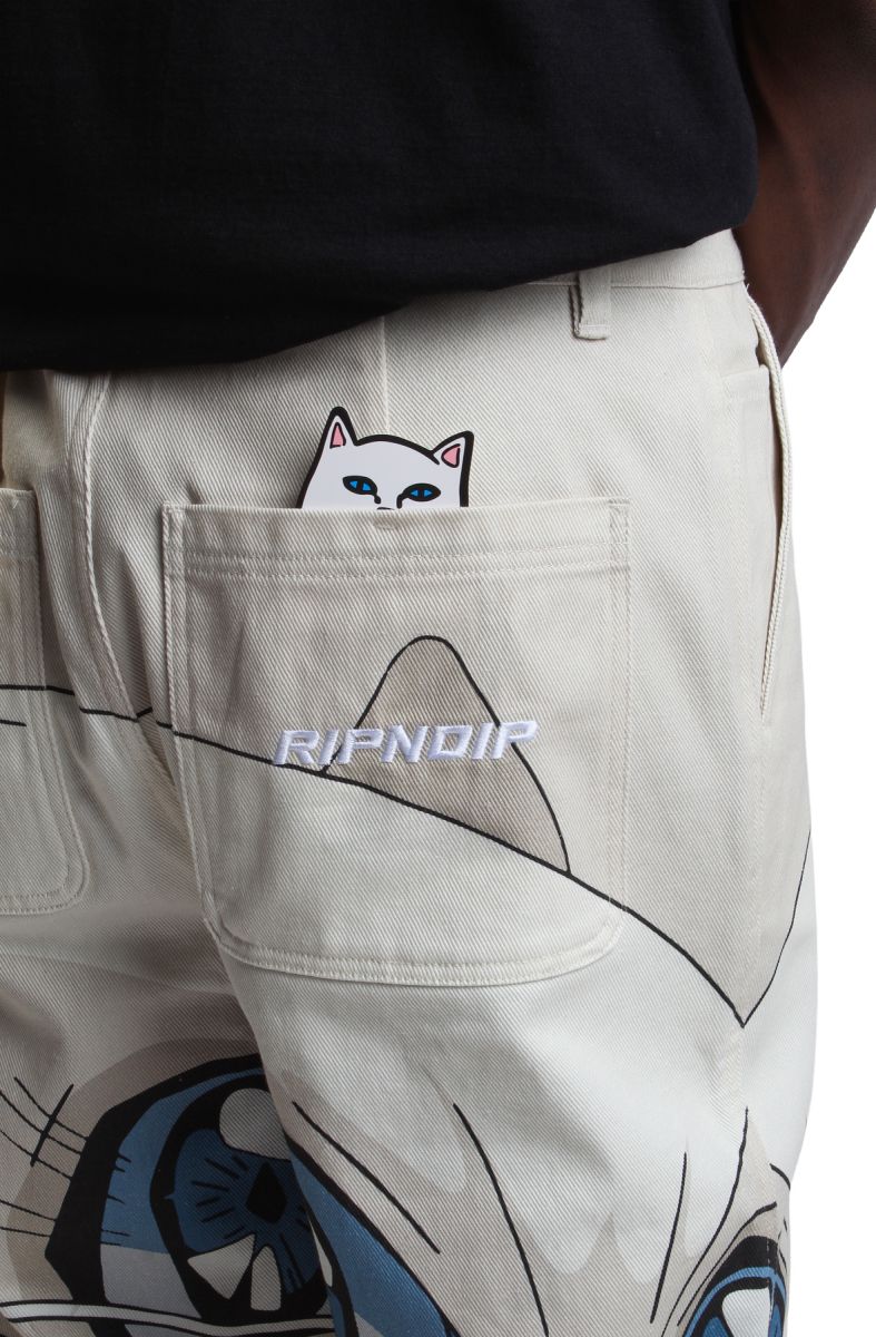 RIPNDIP Metal Claw Wide Leg Pants RNDSUM25113 - Karmaloop