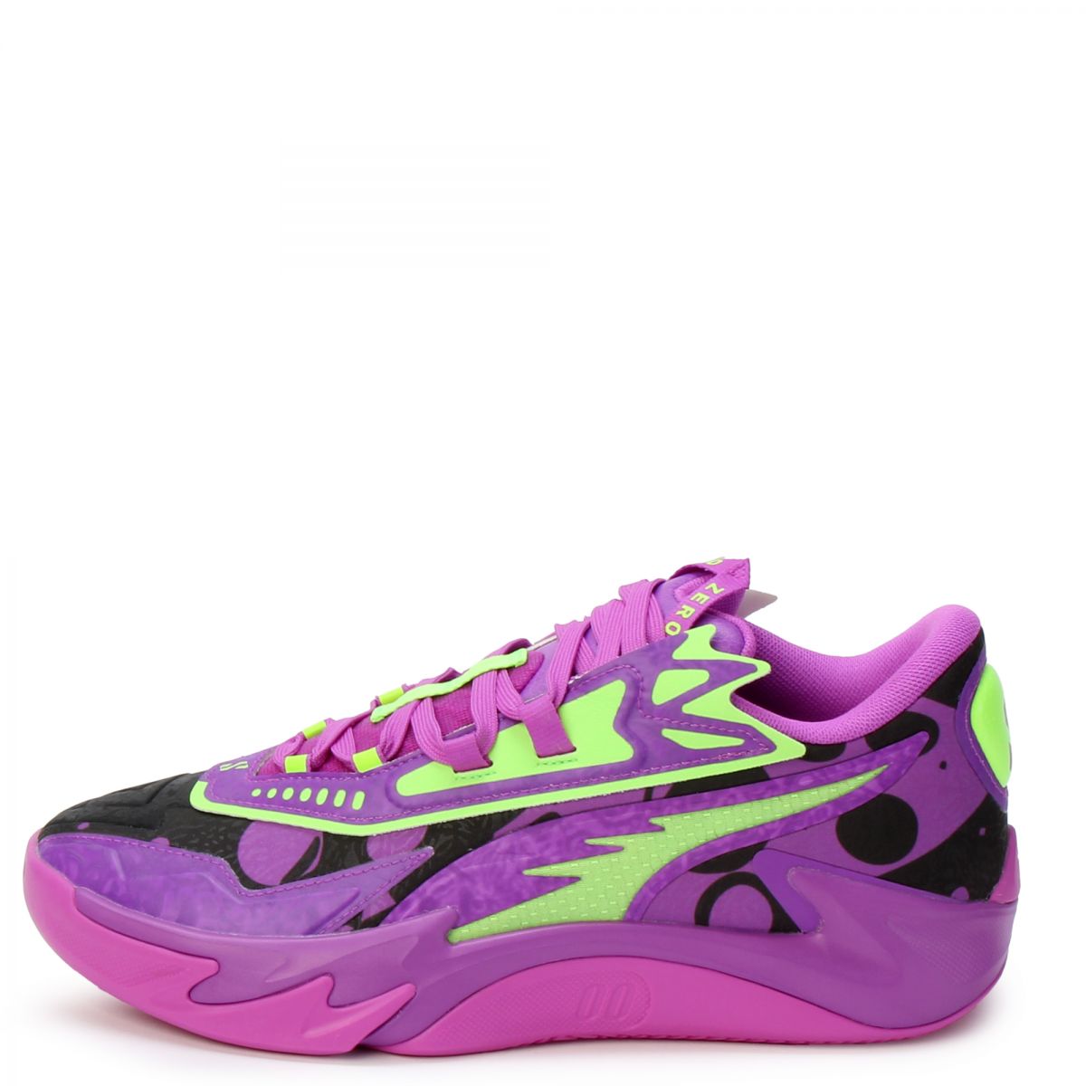 PUMA ZERO バスケットシューズ グリーン/パープル Scoot Zeros II