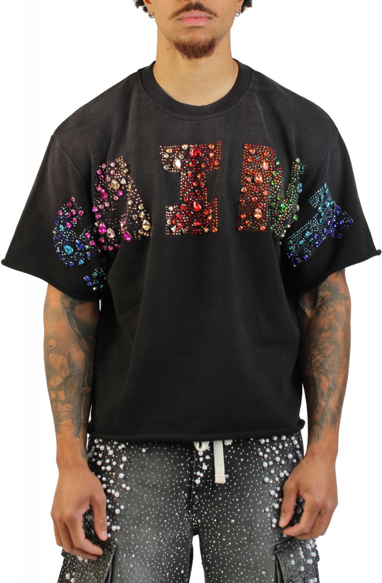 REBEL MINDS Rebel Saint Jewels T-Shirt 610-31211BLK - Karmaloop