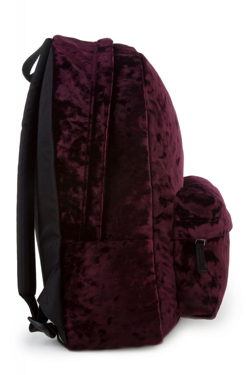 burgundy vans bag