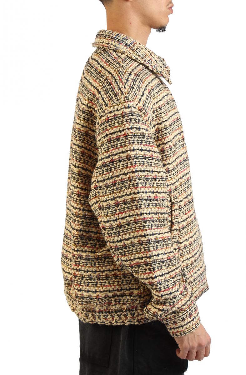 DIET STARTS MONDAY Tweed Zip-Up Jacket DSM-HOL2501-007 - Karmaloop