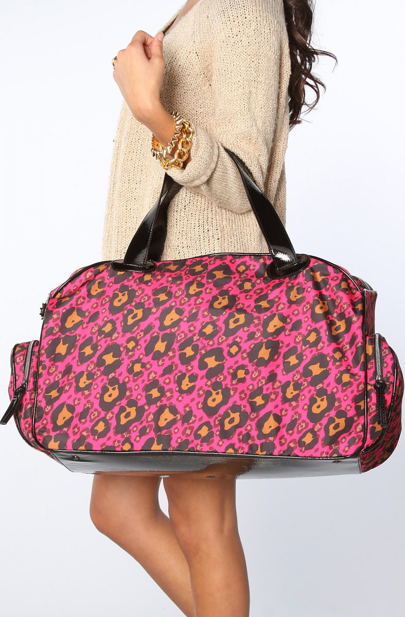 betsey johnson weekender bag