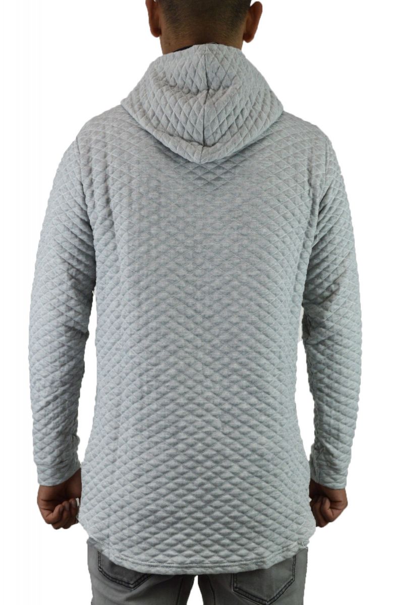 WEIV Quilted Blanket Pullover Grey 50010500GREY PLNDR