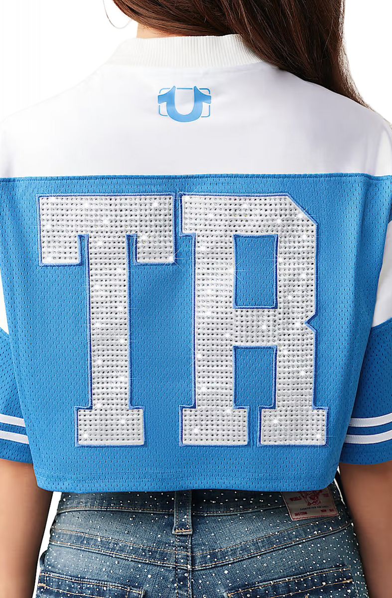 TRUE RELIGION Crystal Sporty Jersey Shirt 210090-4342 - Karmaloop