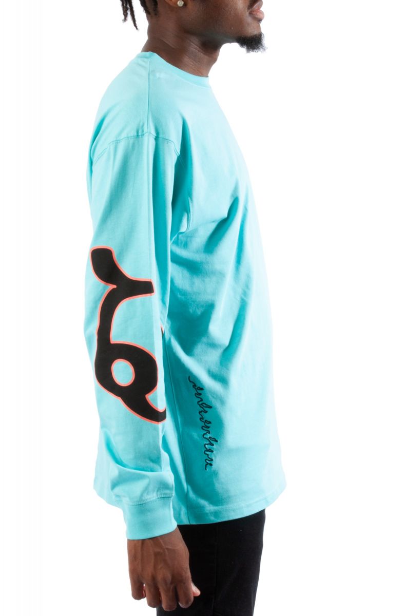 GRIMEY Daydreamer Long Sleeve Tee GLS143-BLUE - Karmaloop
