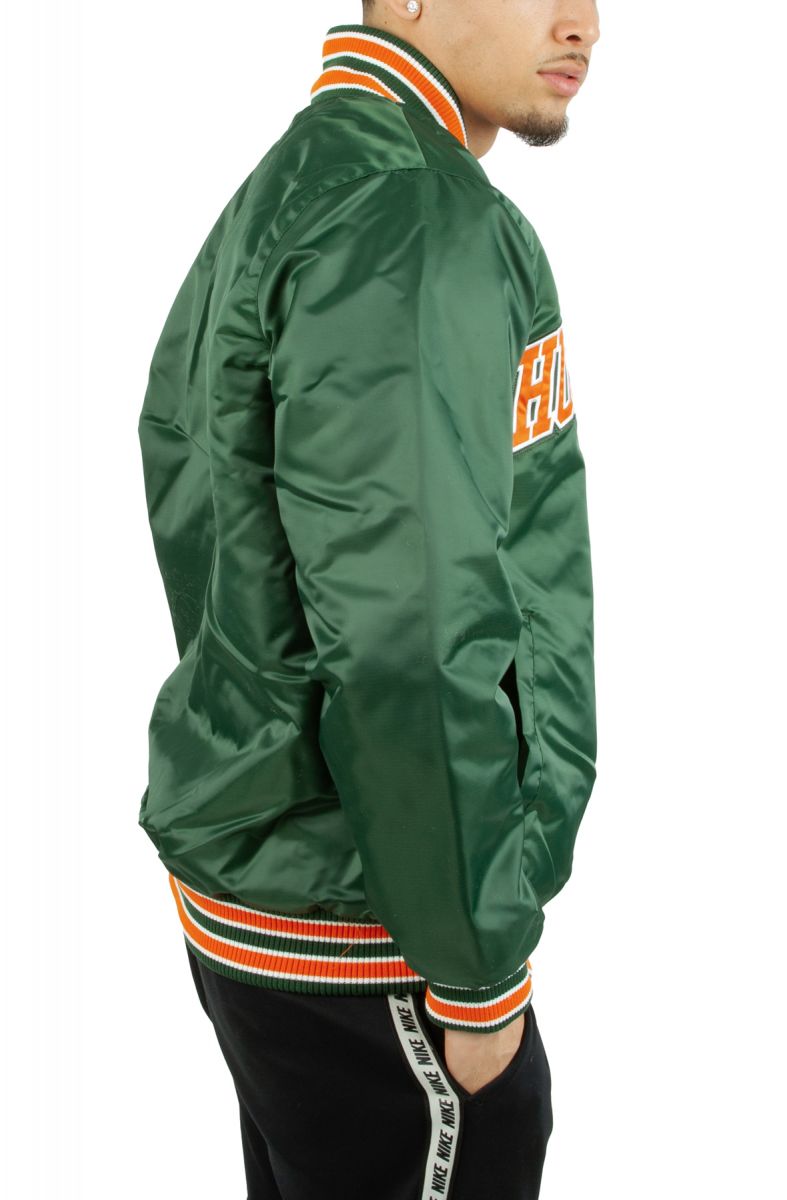 Miami hurricanes hot sale satin jacket