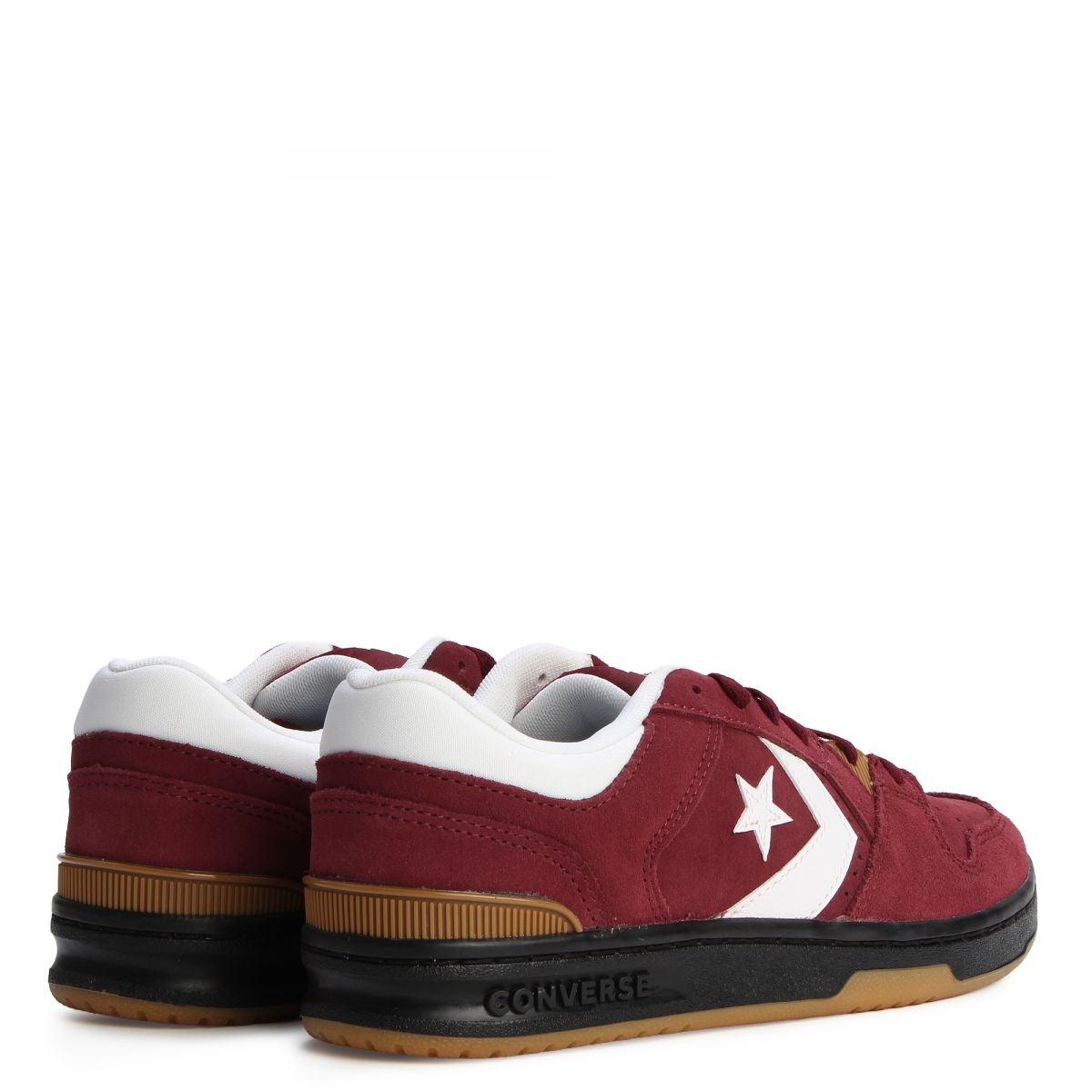 Converse CL98 Suede Low Black Deep Bordeaux Gum Sz 7 Mens shoes Sneakers A15607C Converse CL98 Suede Mens Lifestyle Shoes Black Black Gum  main image 3
