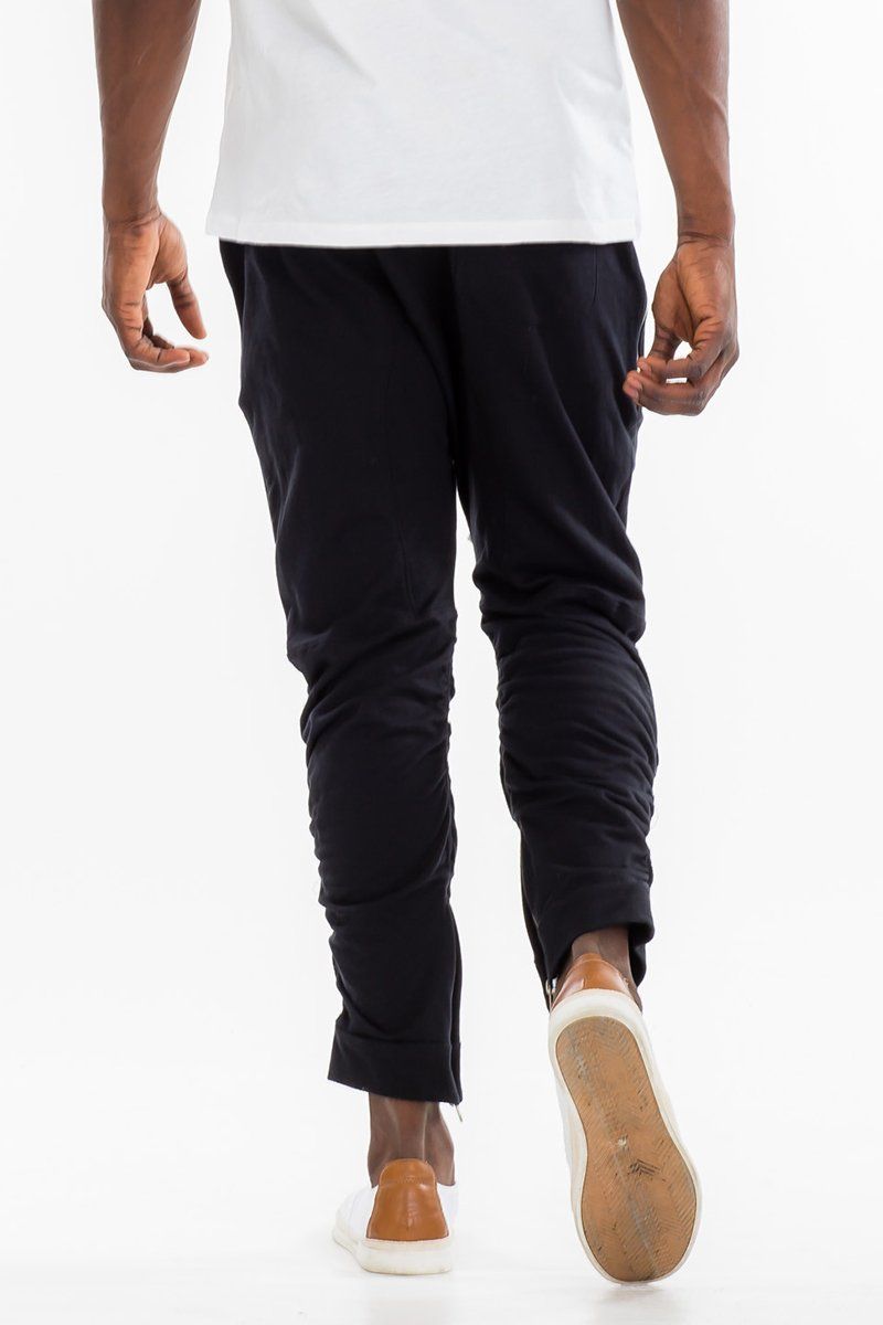 scrunched joggers