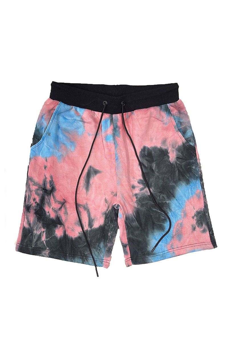 Weiv Black Band Tye Dye Shorts Sp378 Blackblue Karmaloop