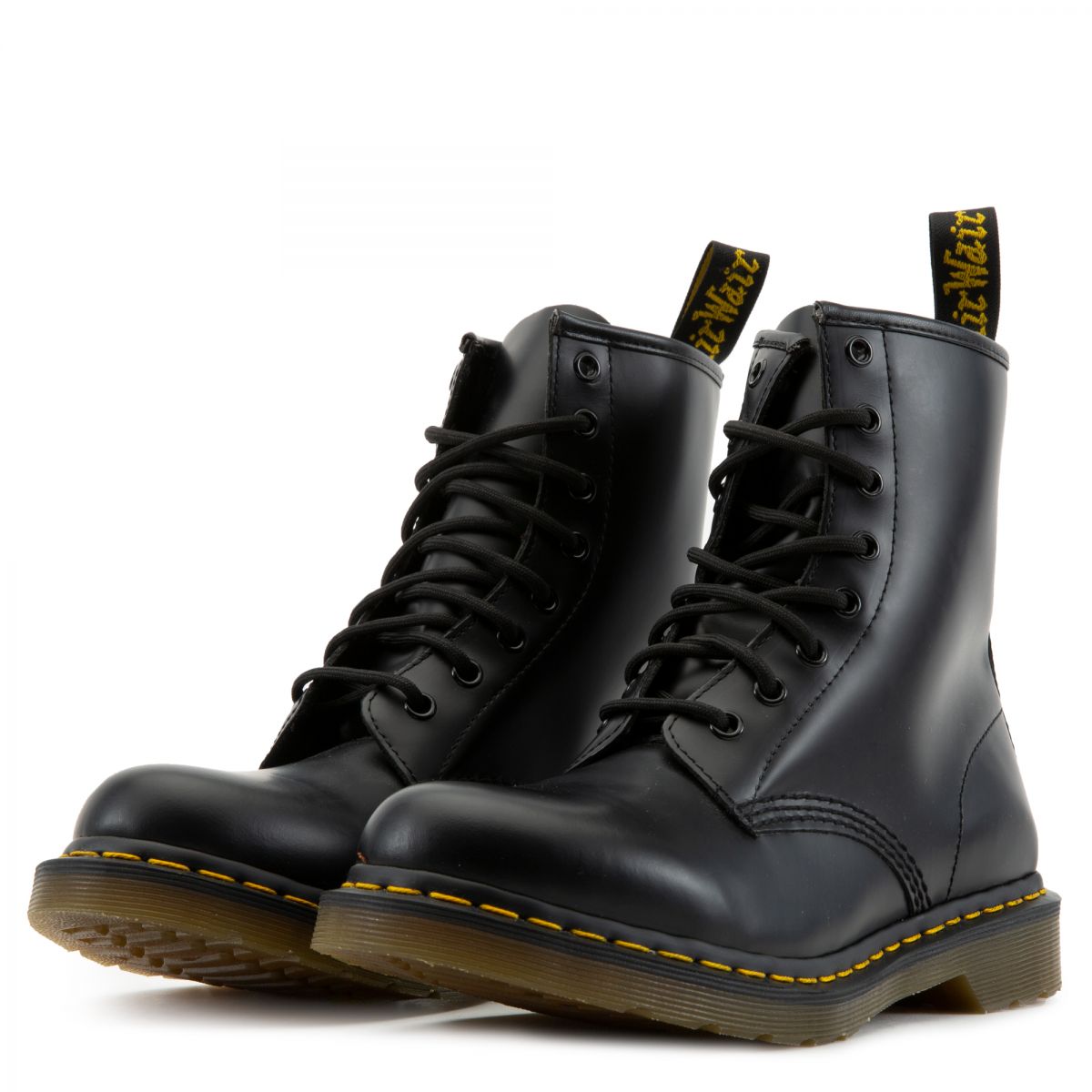 DR. MARTENS 1460 Black Noir Smooth Boots 11821006 - Karmaloop