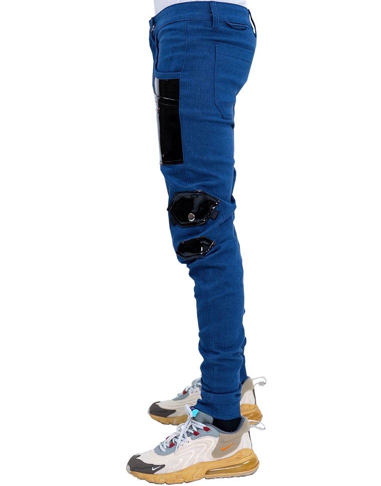 octagon denim jeans