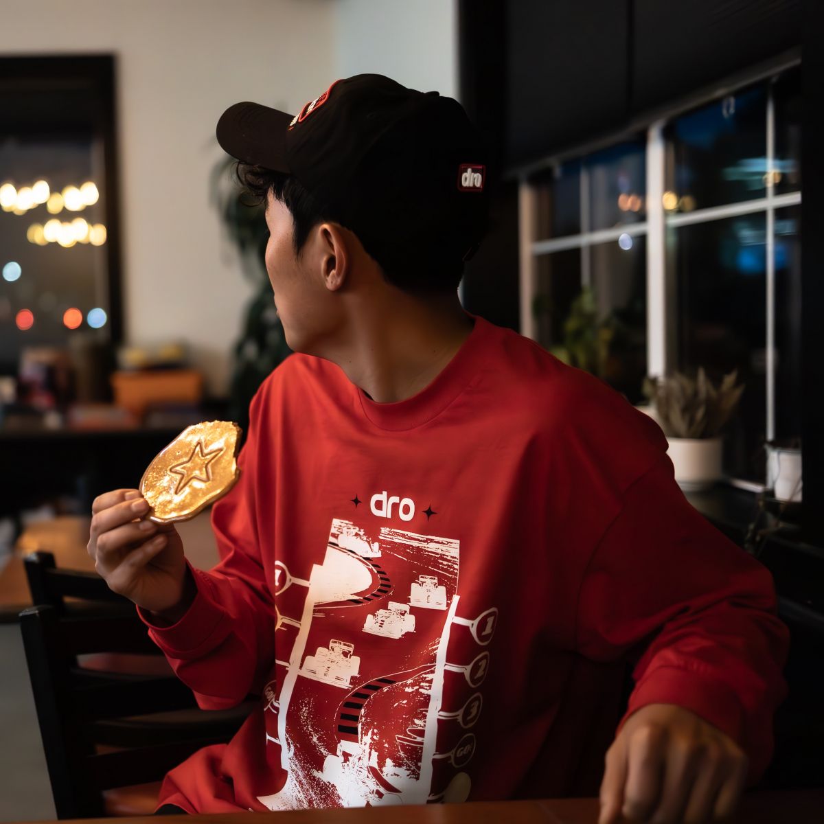 DRO Formula Long Sleeve Tee - Red LS-FORMULA-RED-RED - Karmaloop