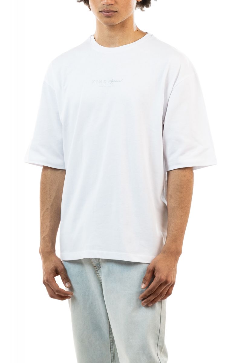 White Pure Cotton Short-sleeve T-Shirt SS23 22031777